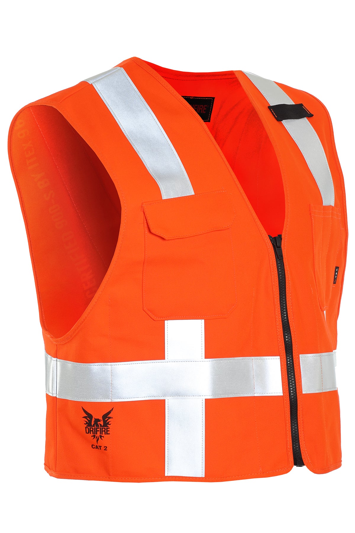 DRIFIRE Orange FR Deluxe Vest Non-HV