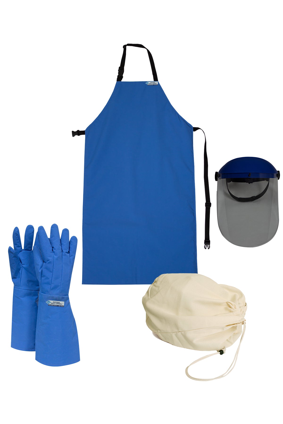 Water Resistant Elbow Length Cryogenic Glove Kit